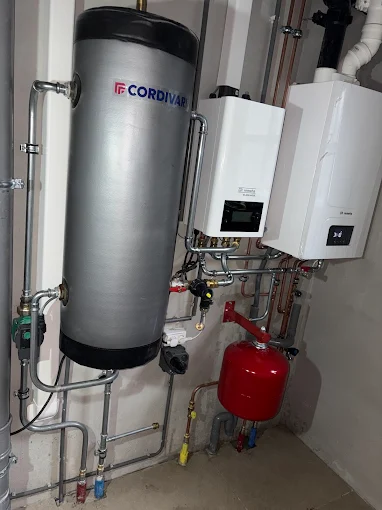 Verwarming — werk van Lambregts Installaties